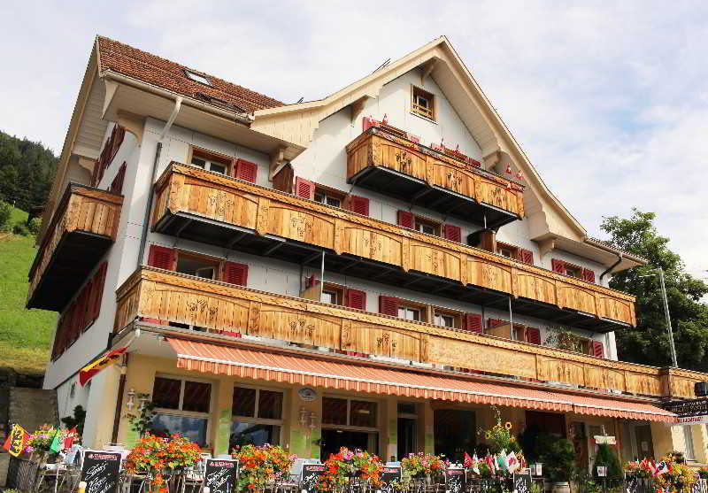 Hotel Sterne Beatenberg Exterior foto